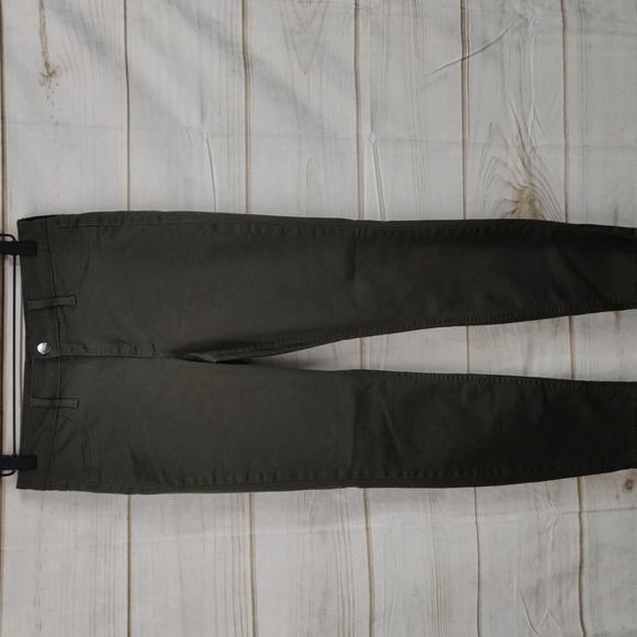 H&M Dark Army Green Skinny Jeggings Size 26 - Picture 2 of 11